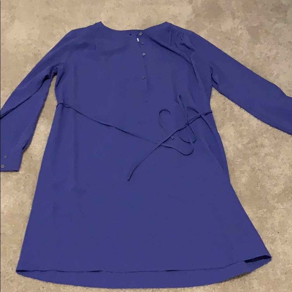 LOFT shirt dress with belt